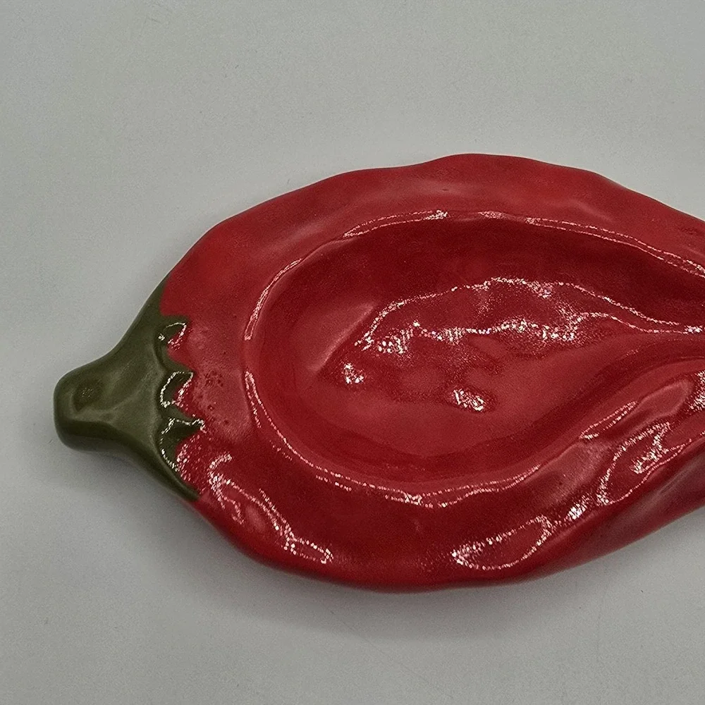 CHILI PEPPER‎ CERAMIC SPOON REST
